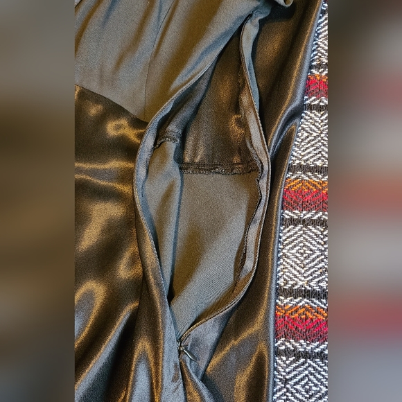 90's Does 40's Harlow Hollywood Glamorous Satin Look Maxi Dress Size 10 - Picture 16 of 16